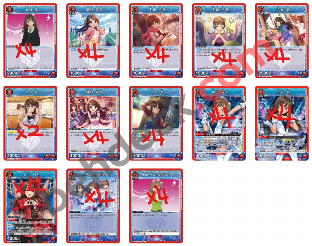 Reference Build Decklist