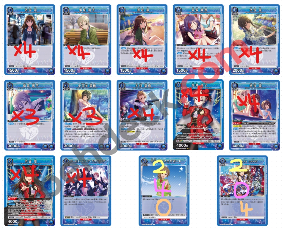 Reference Build Decklist